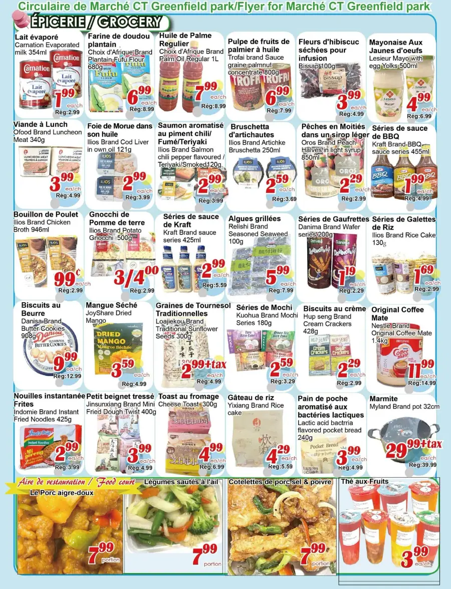 Page 6 du circulaire Marché C&T.