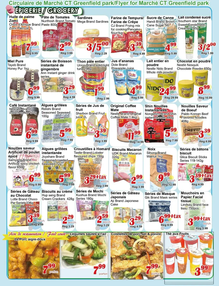 Page 6 du circulaire Marché C&T.