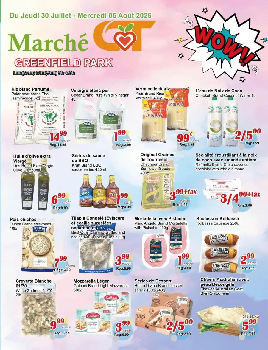 Page 2 du circulaire Marché C&T.