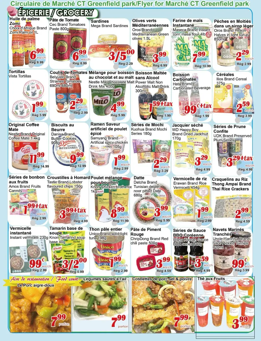Page 6 du circulaire Marché C&T.