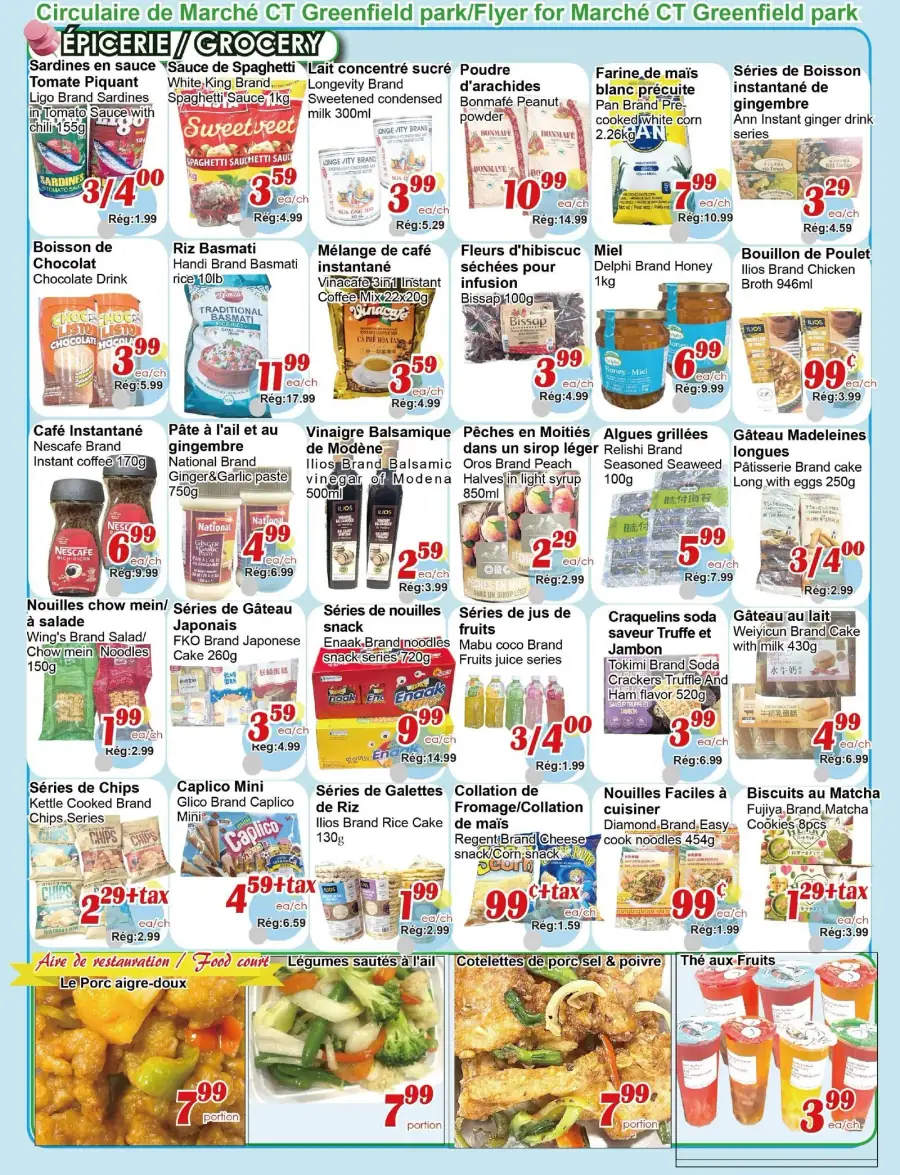 Page 3 du circulaire Marché C&T.