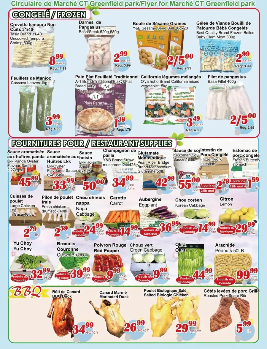 Page 4 du circulaire Marché C&T.