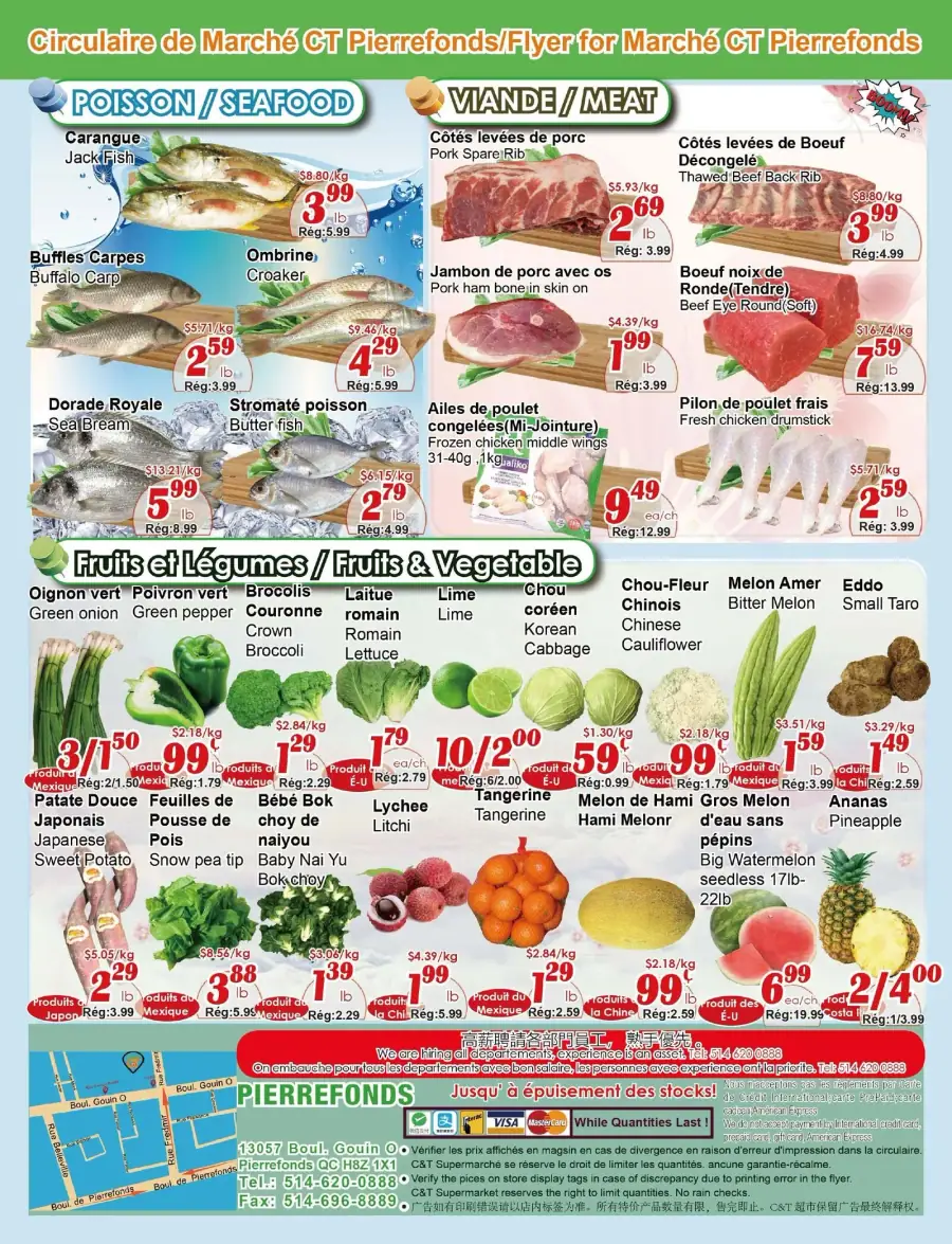 Page 3 du circulaire Marché C&T.