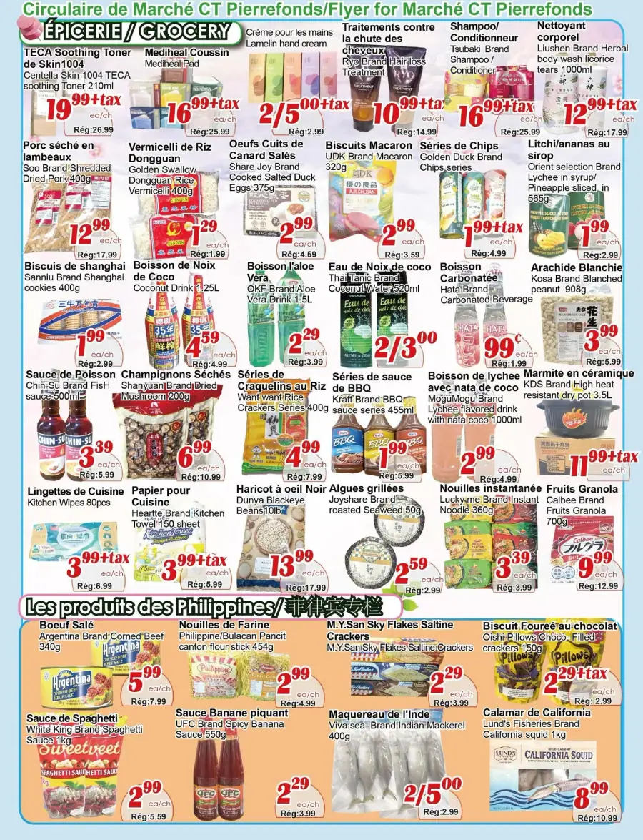 Page 5 du circulaire Marché C&T.