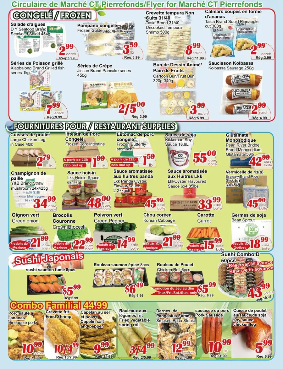 Page 7 du circulaire Marché C&T.