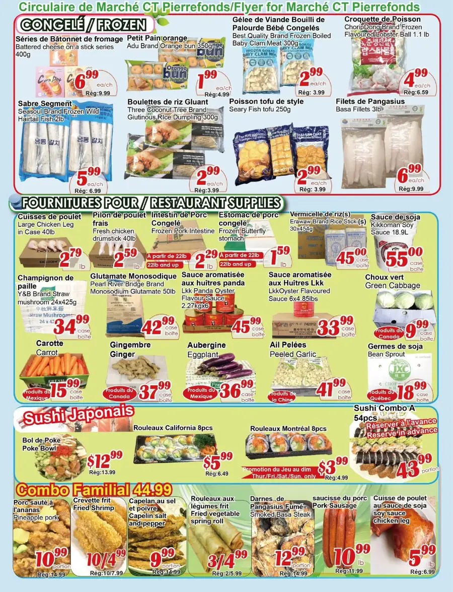 Page 7 du circulaire Marché C&T.