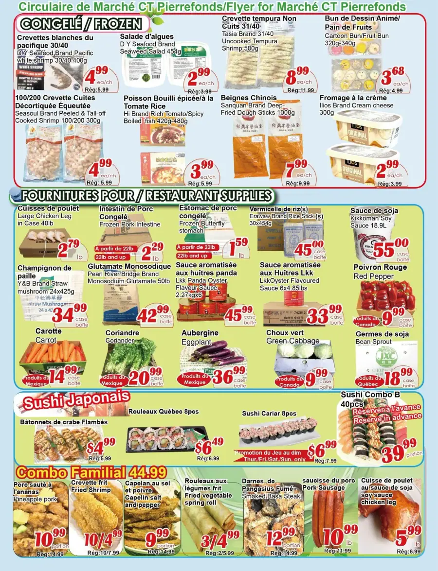 Page 8 du circulaire Marché C&T.