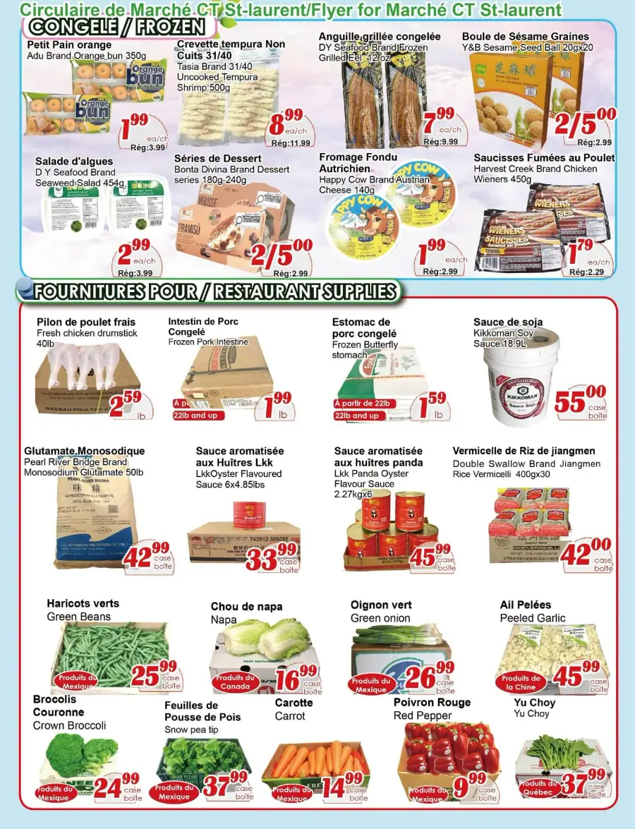 Page 4 du circulaire Marché C&T.
