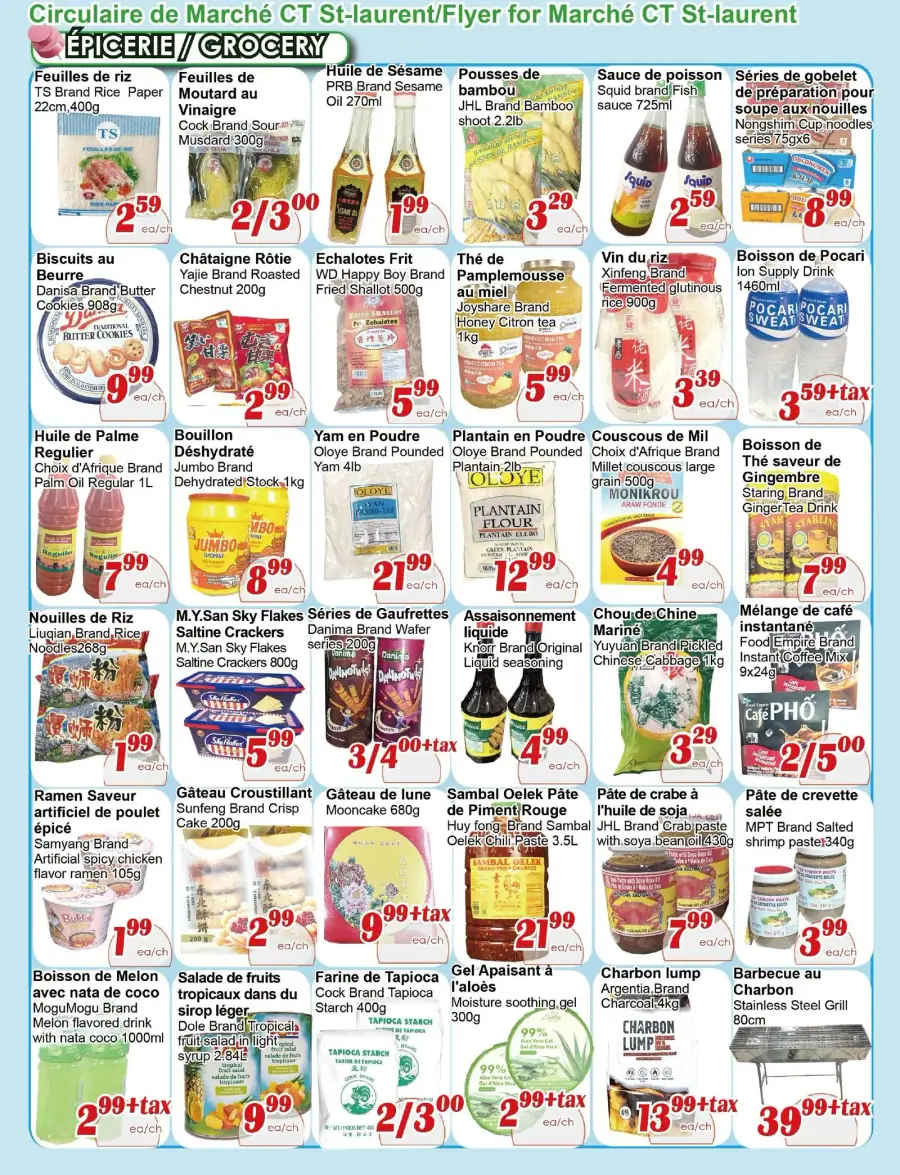 Page 3 du circulaire Marché C&T.