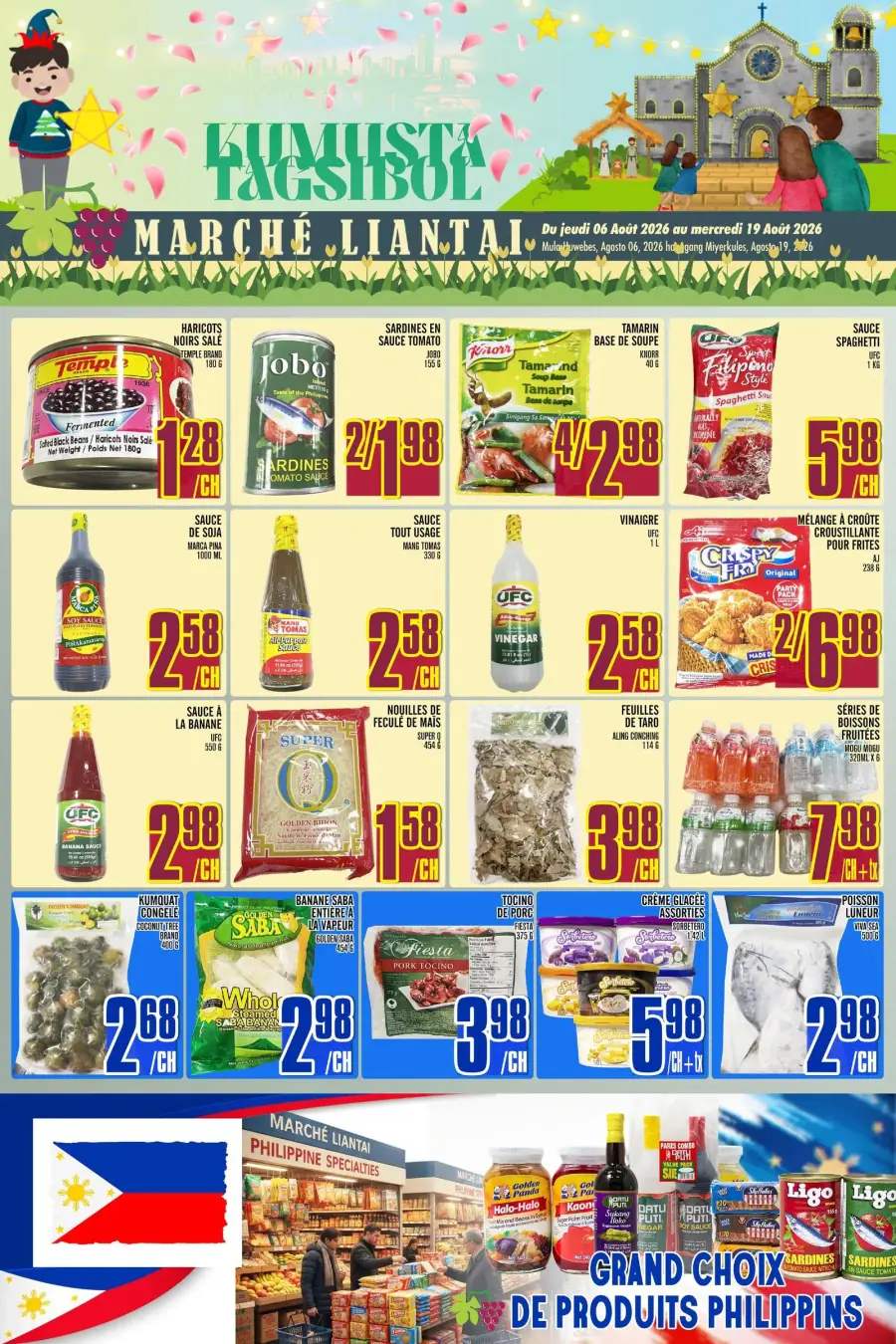 Page 7 du circulaire Marché Lian Tai.