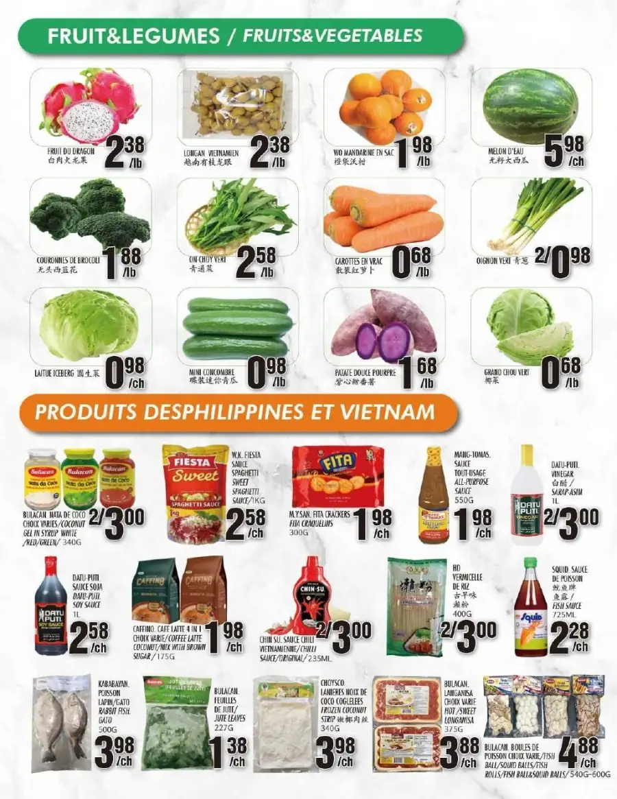 Page 2 du circulaire Marché Newon.