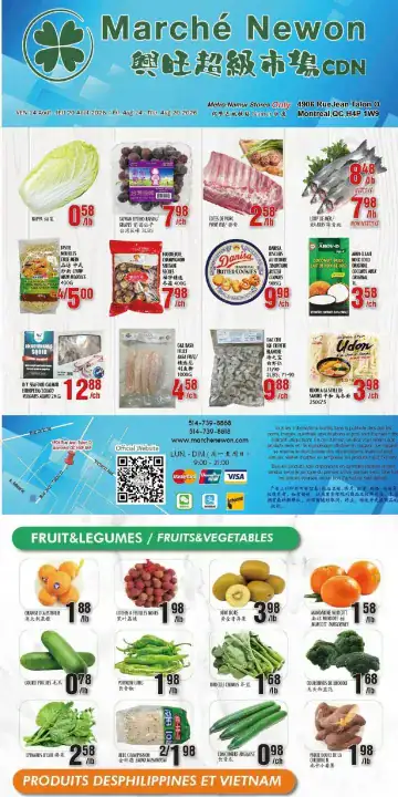 Aperçu de la Circulaire Marché Newon Jean-Talon du 14 au 20 août 2026