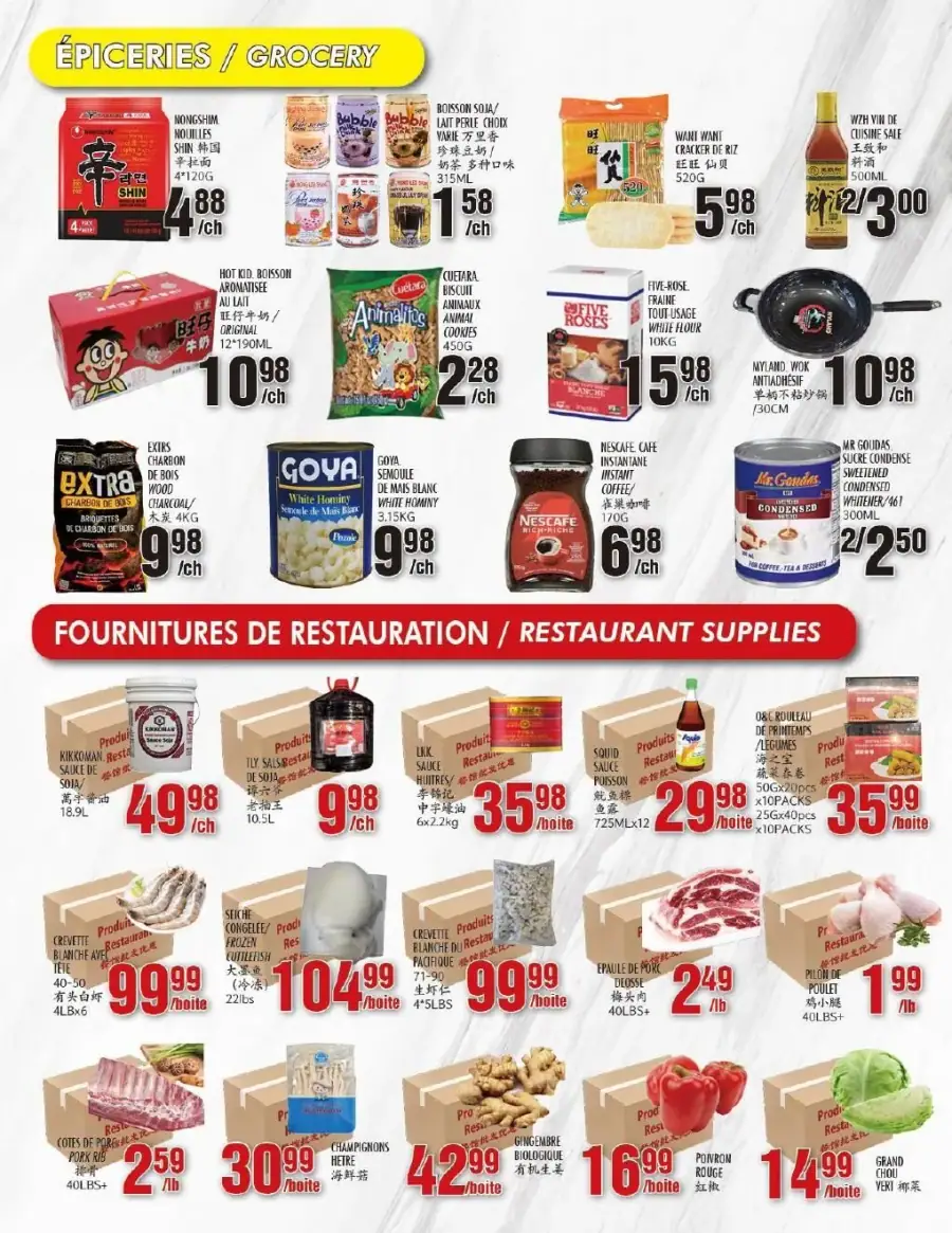 Page 4 du circulaire Marché Newon.