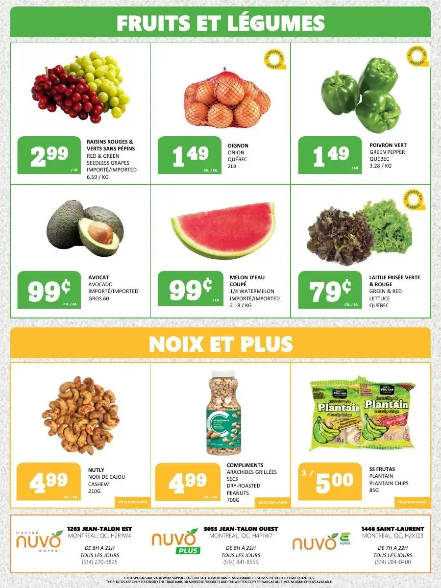 Page 6 du circulaire Marché Nuvo.
