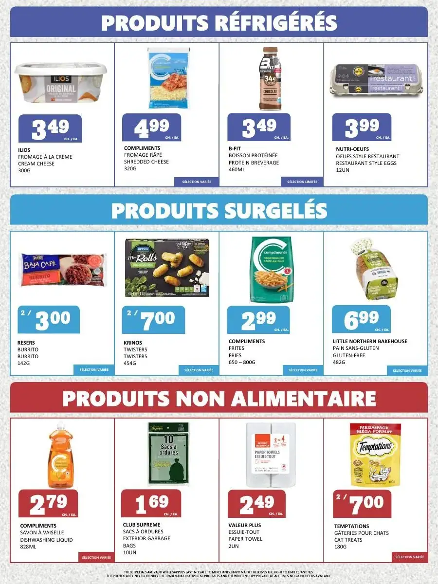 Page 3 du circulaire Marché Nuvo.