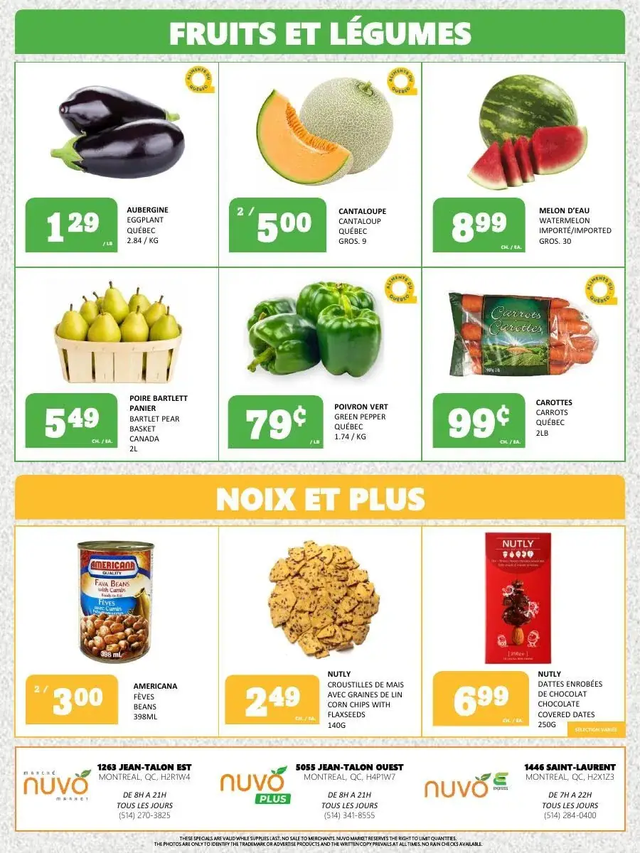 Page 6 du circulaire Marché Nuvo.