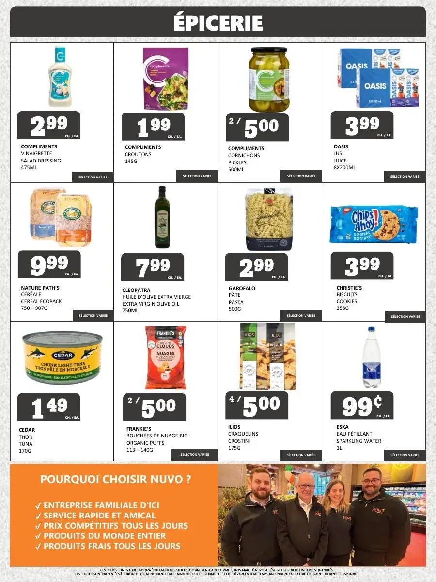 Page 2 du circulaire Marché Nuvo.