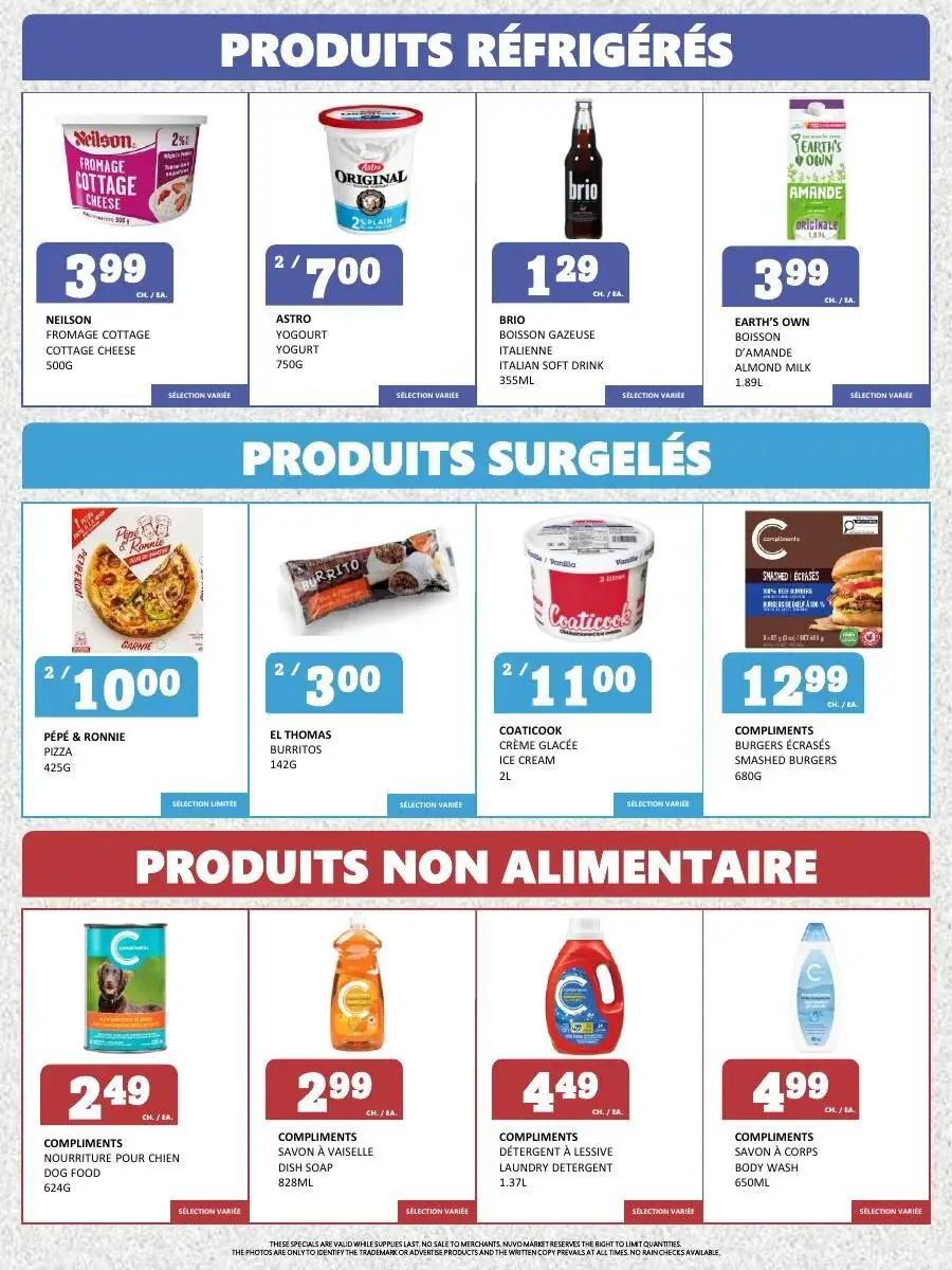 Page 3 du circulaire Marché Nuvo.