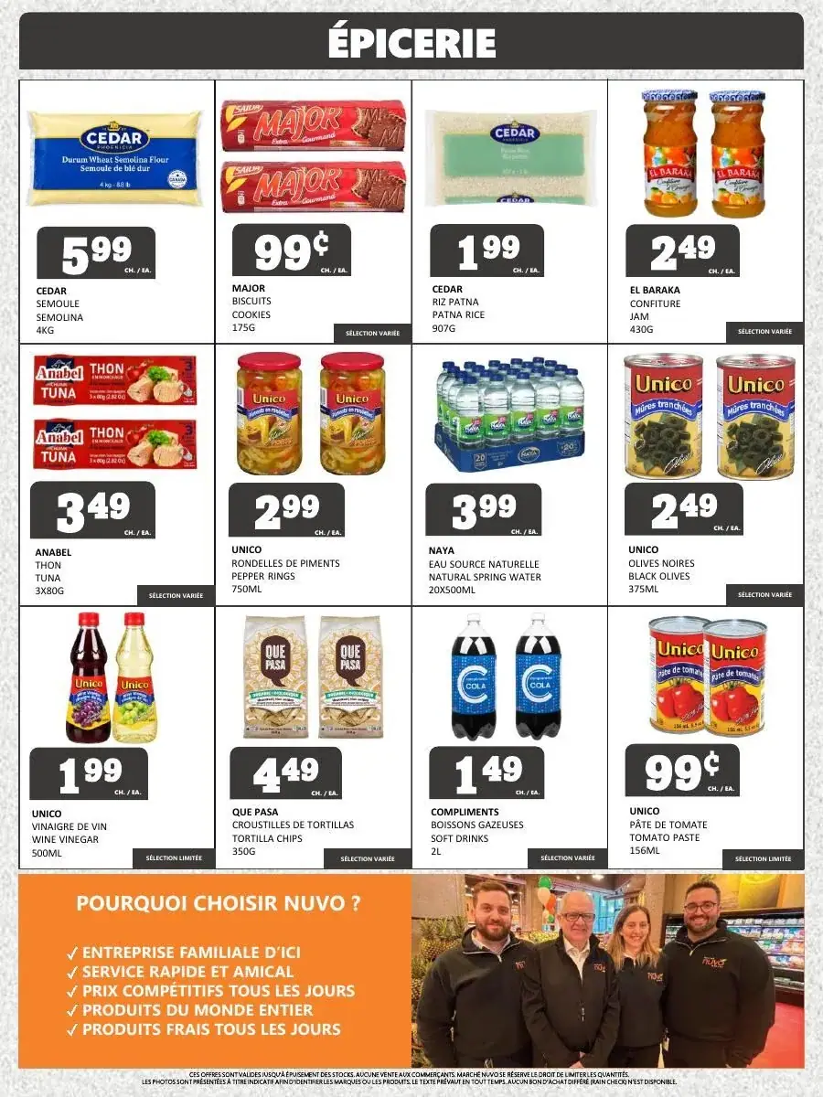 Page 2 du circulaire Marché Nuvo.