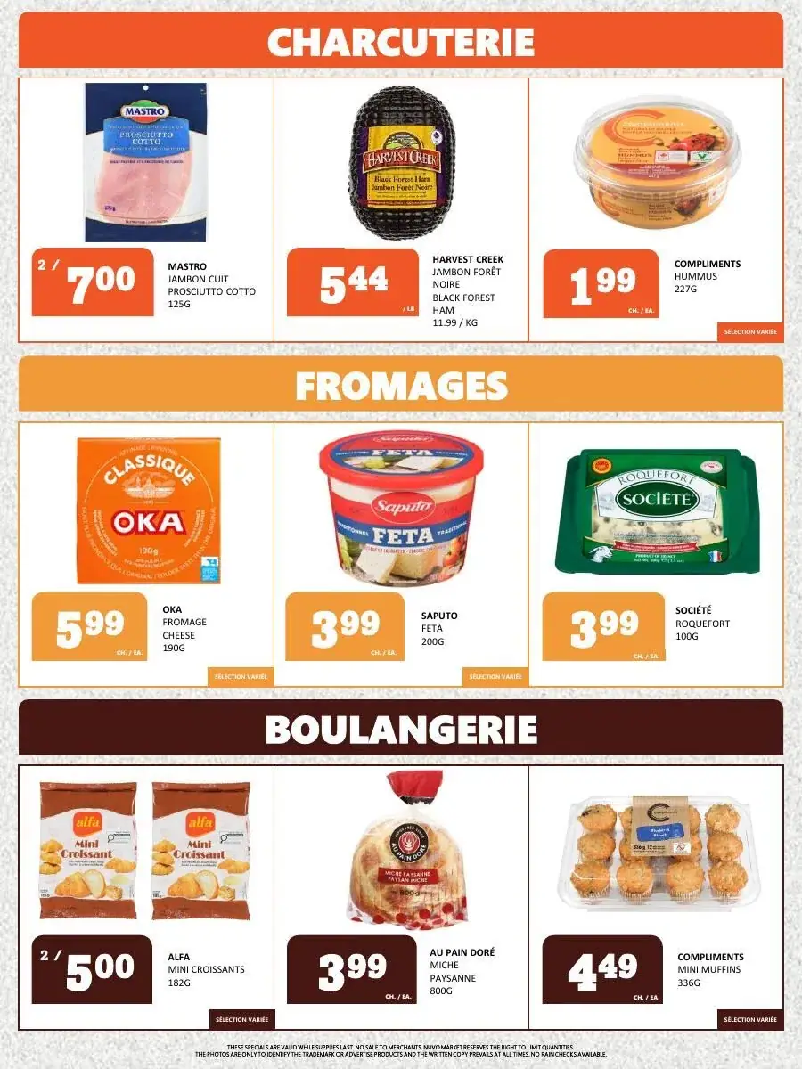Page 5 du circulaire Marché Nuvo.