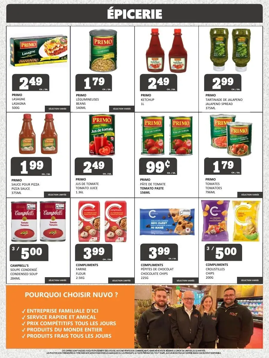 Page 2 du circulaire Marché Nuvo.