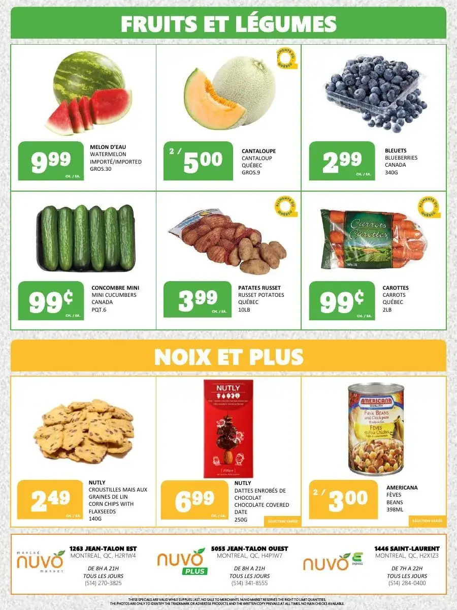 Page 6 du circulaire Marché Nuvo.