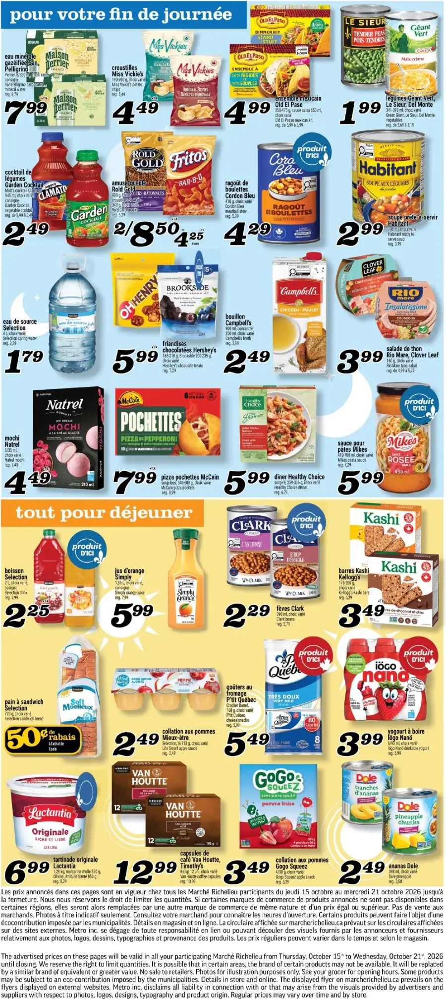 Page 6 du circulaire Marché Richelieu.