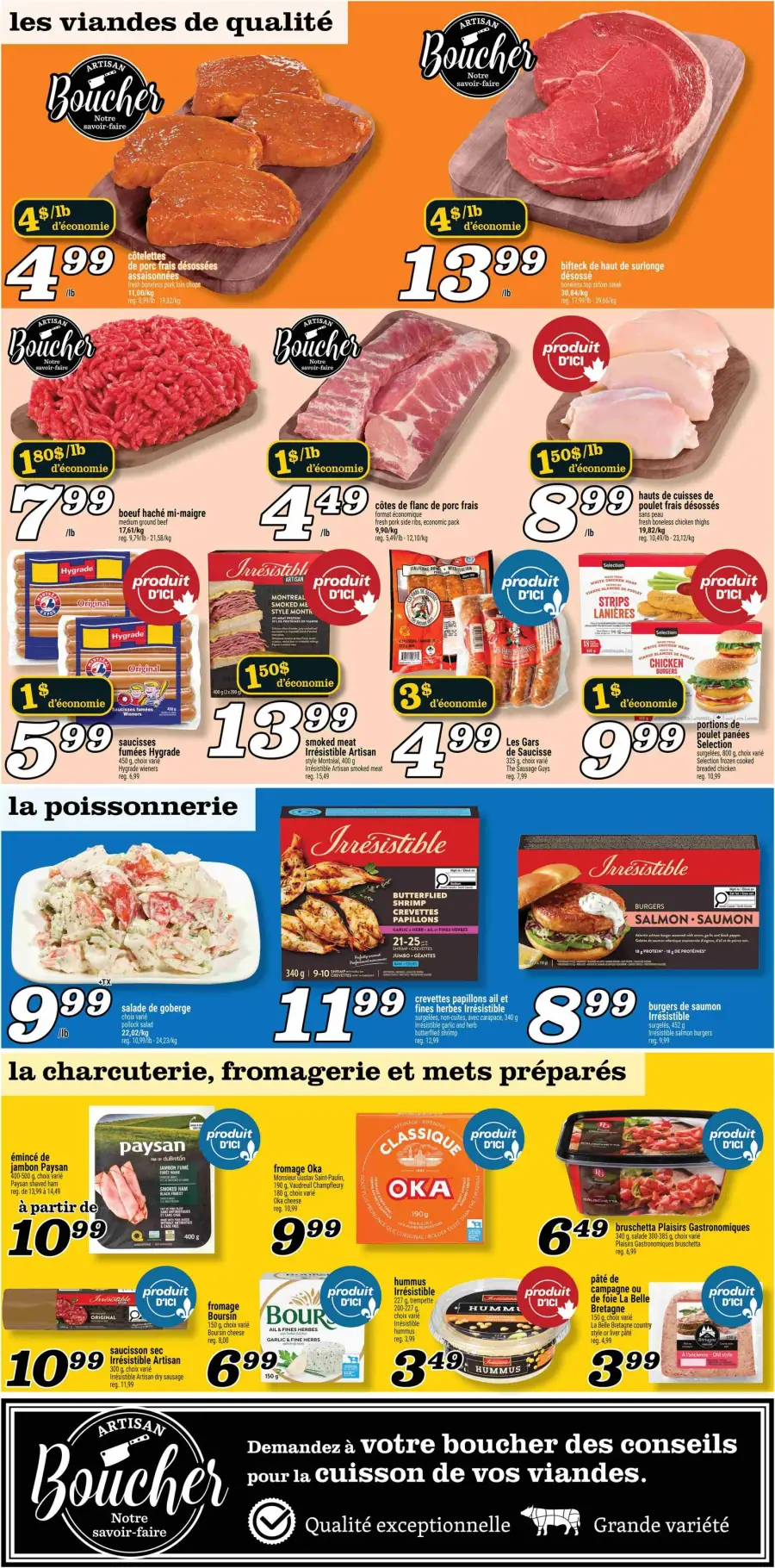 Page 3 du circulaire Marché Richelieu.