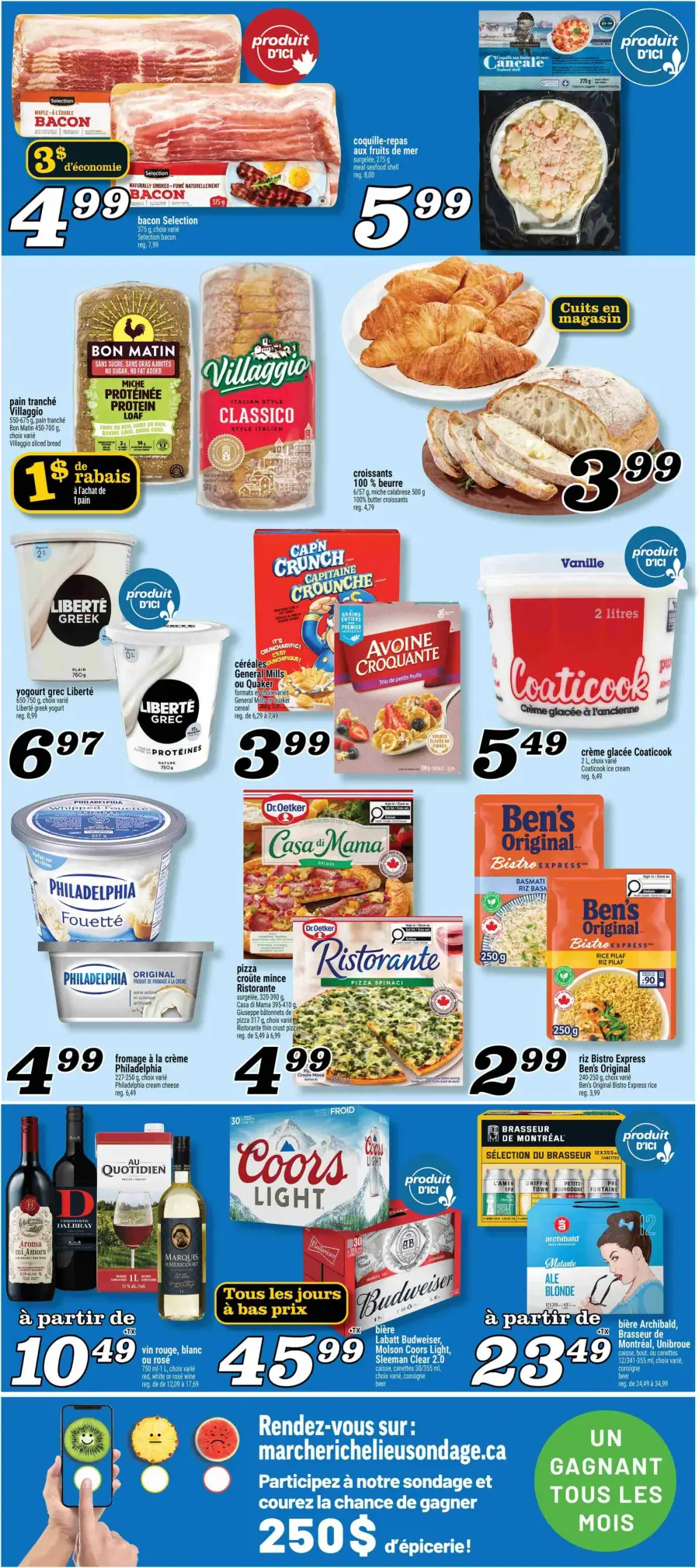 Page 2 du circulaire Marché Richelieu.