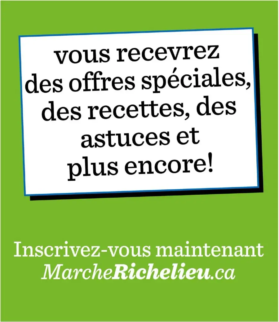 Page 8 du circulaire Marché Richelieu.