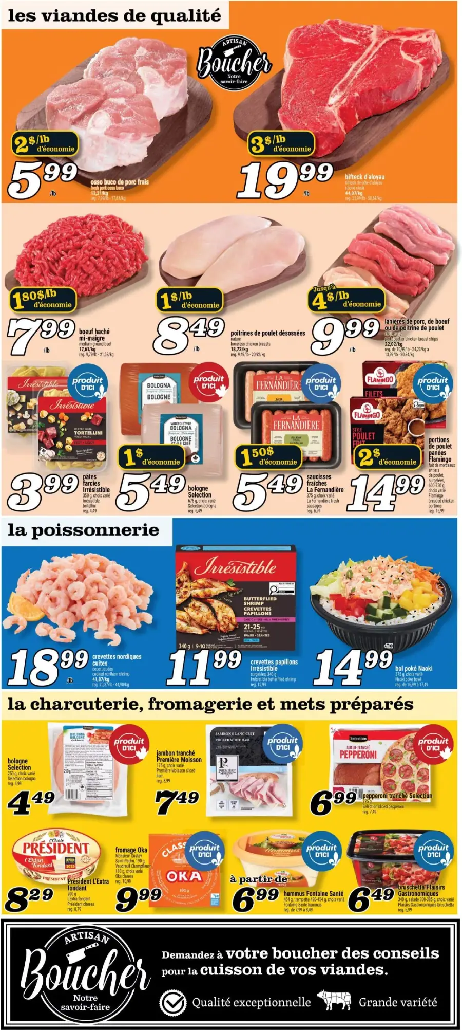 Page 4 du circulaire Marché Richelieu.