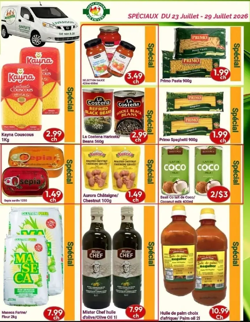 Page 5 du circulaire Marché Vie en Vert.