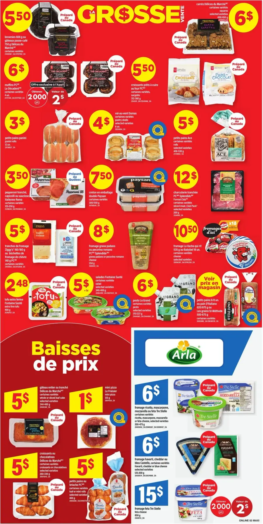 Page 7 du circulaire Maxi.