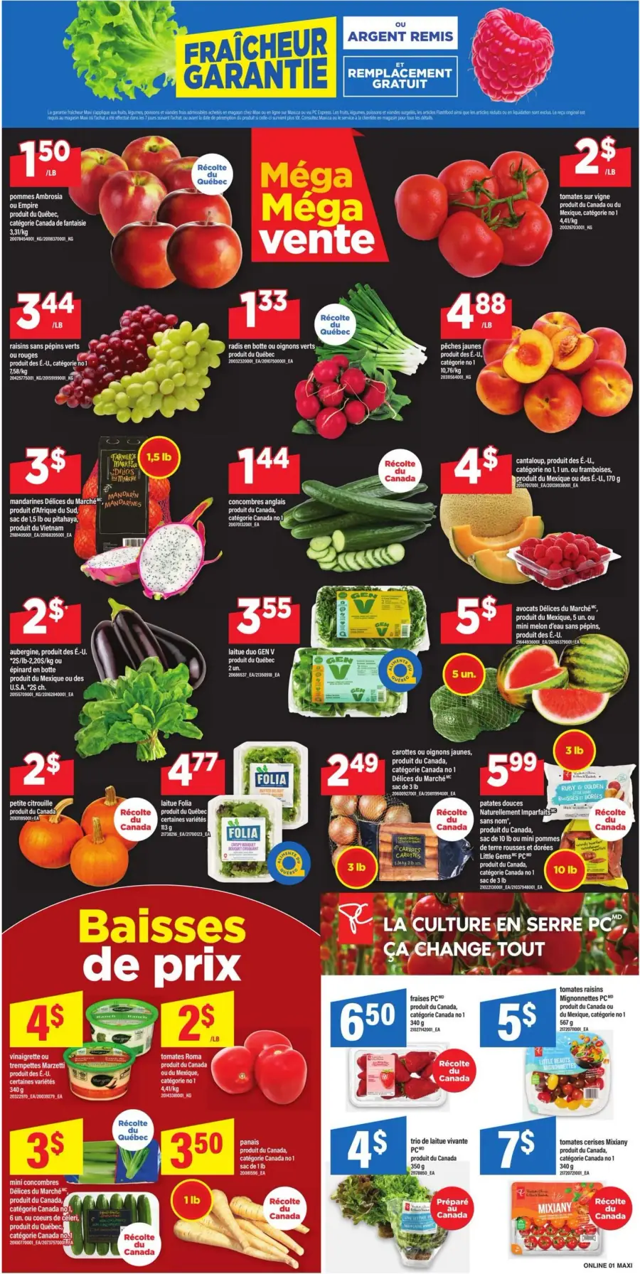 Page 6 du circulaire Maxi.