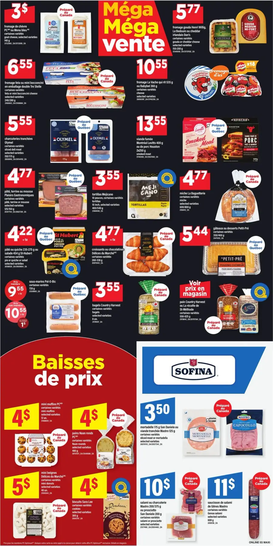 Page 8 du circulaire Maxi.