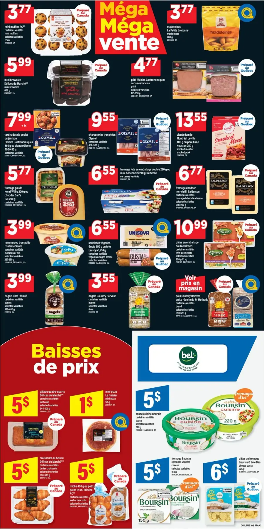 Page 7 du circulaire Maxi.