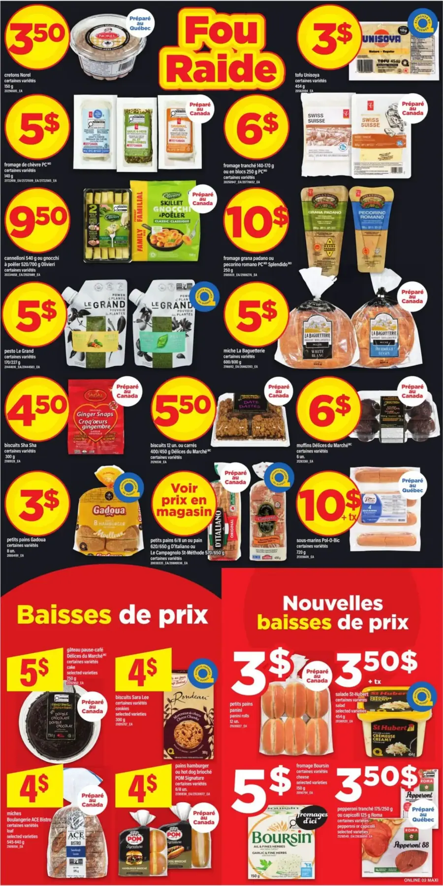 Page 5 du circulaire Maxi.