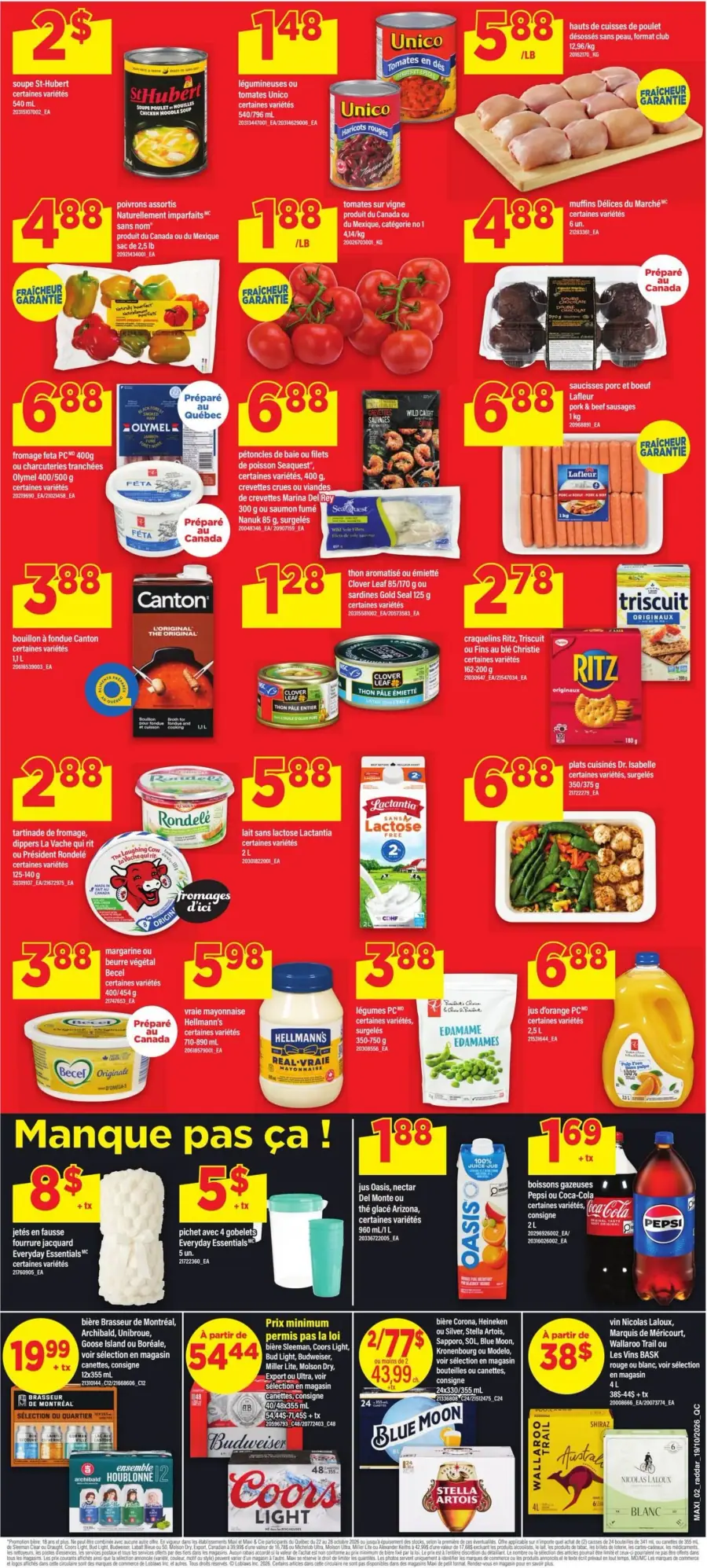 Page 2 du circulaire Maxi.