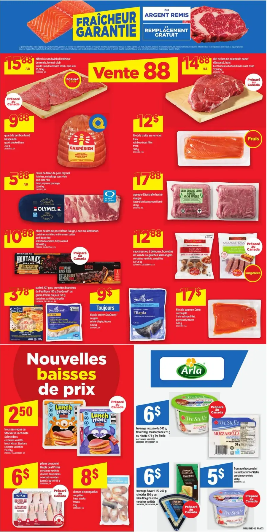 Page 7 du circulaire Maxi.