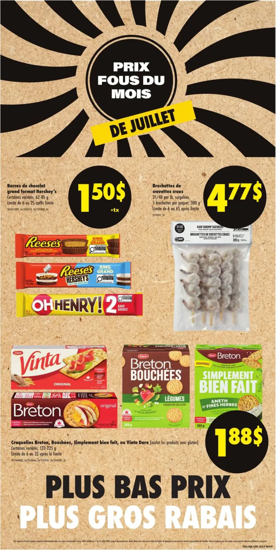 Page 3 du circulaire Maxi.