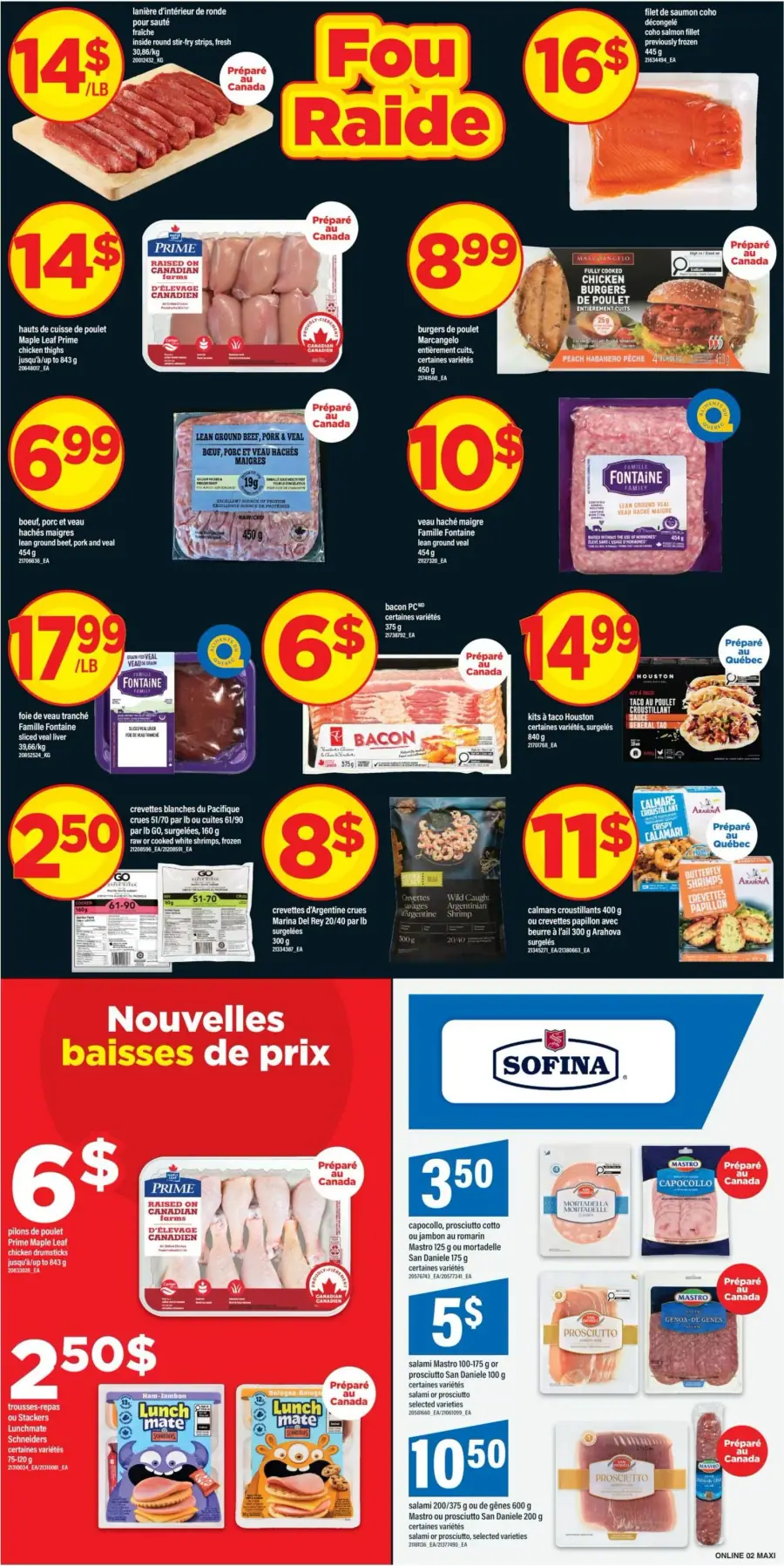 Page 5 du circulaire Maxi.
