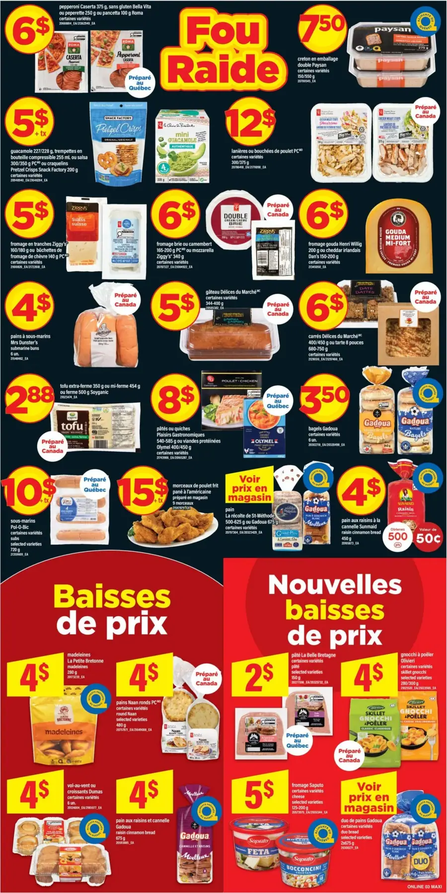 Page 6 du circulaire Maxi.