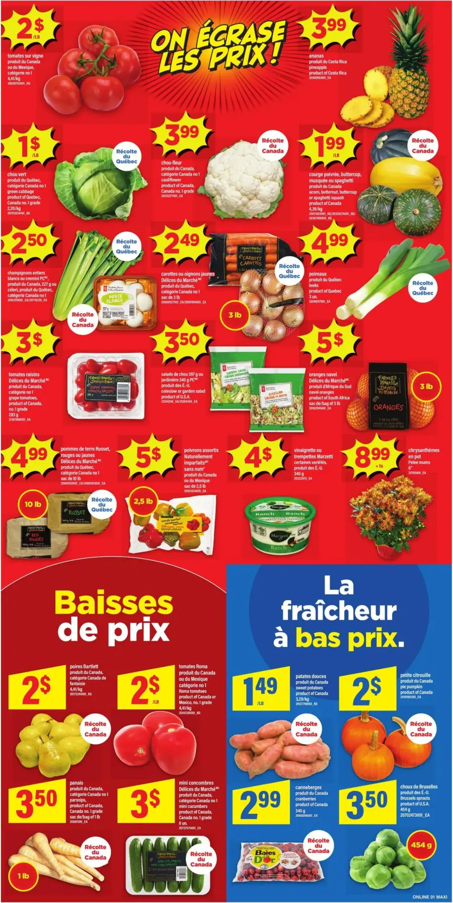 Page 4 du circulaire Maxi.