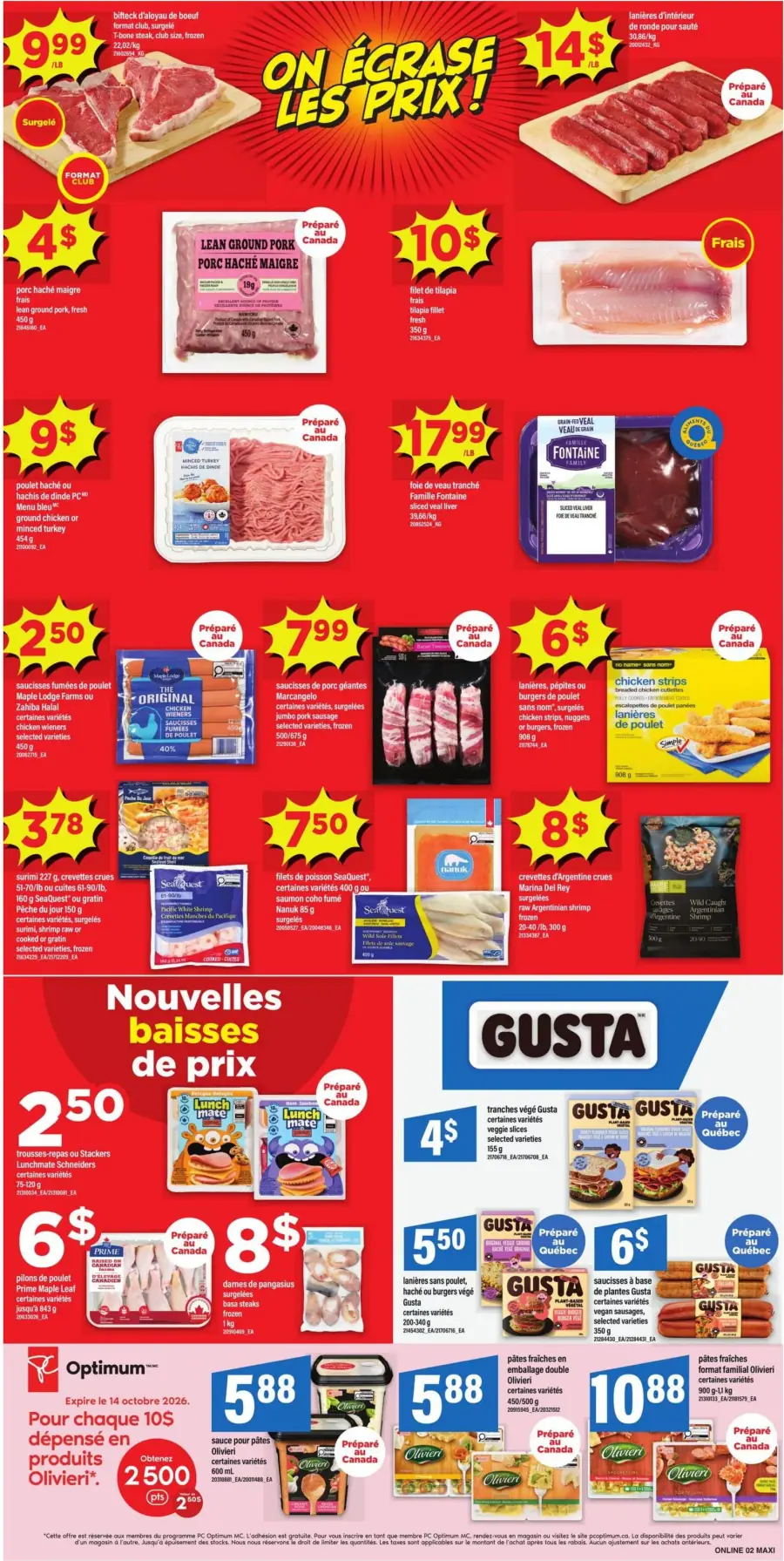 Page 5 du circulaire Maxi.