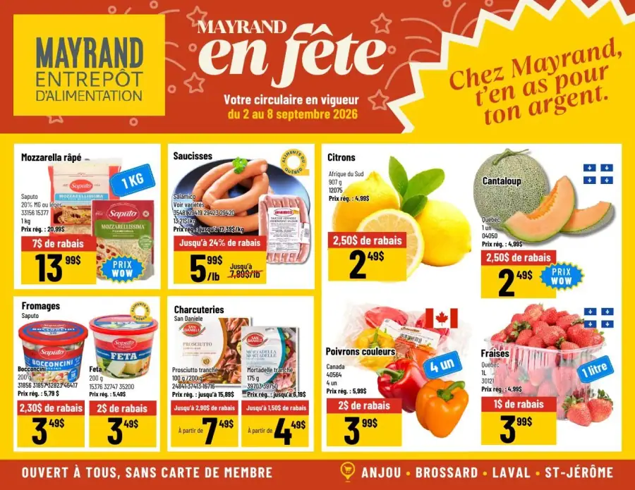 Page 3 du circulaire Mayrand.