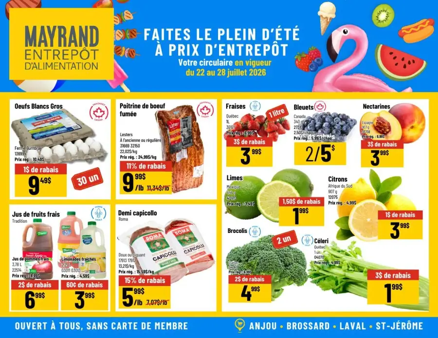 Page 3 du circulaire Mayrand.