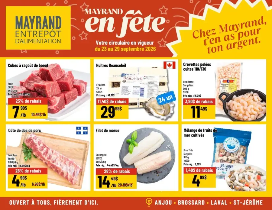 Page 2 du circulaire Mayrand.