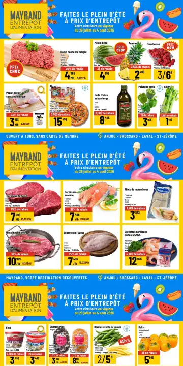 Aperçu de la Circulaire Mayrand du 29 juillet au 4 août 2026