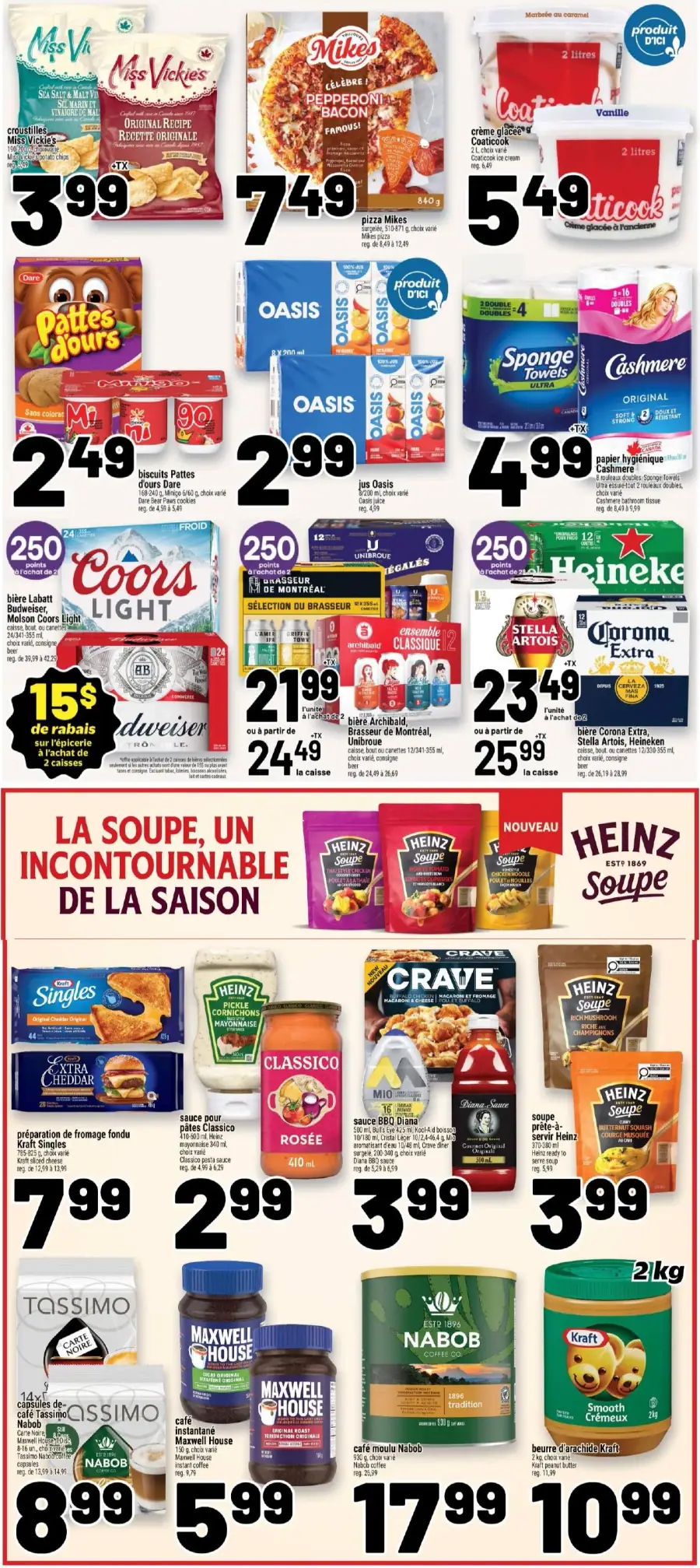 Page 3 du circulaire Metro.