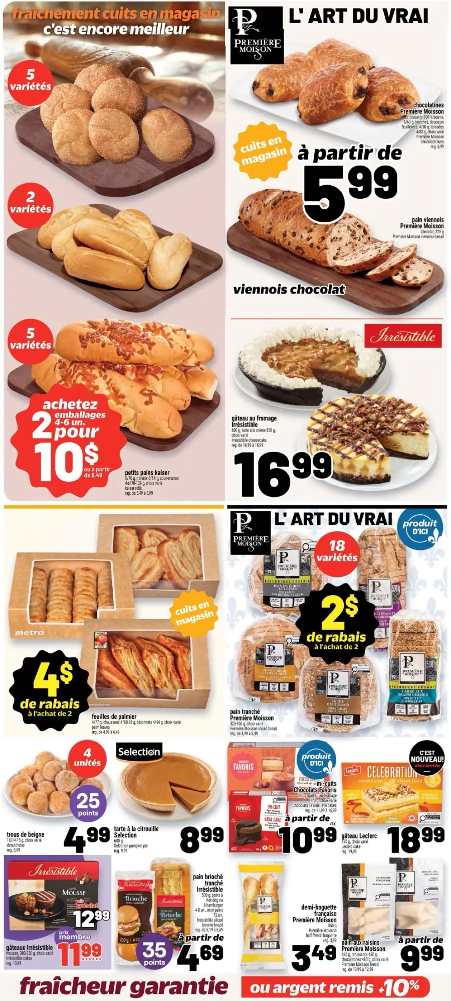 Page 15 du circulaire Metro.